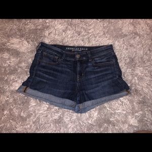 Dark wash American Eagle Jean Shorts Midi
